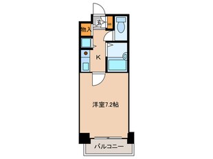 エバースクエア同心の物件間取画像